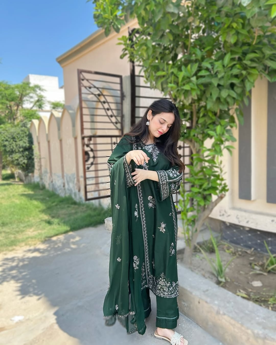 OMAL CO-ORD SET STITCHED FOR GIRLS