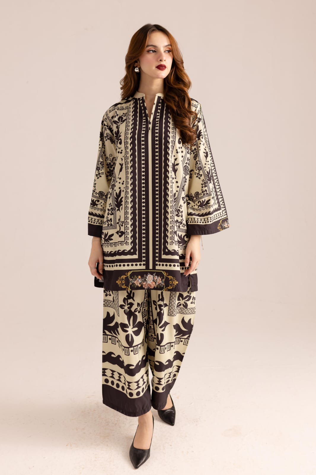 HANIA AMIR 2PC STITCED For girls