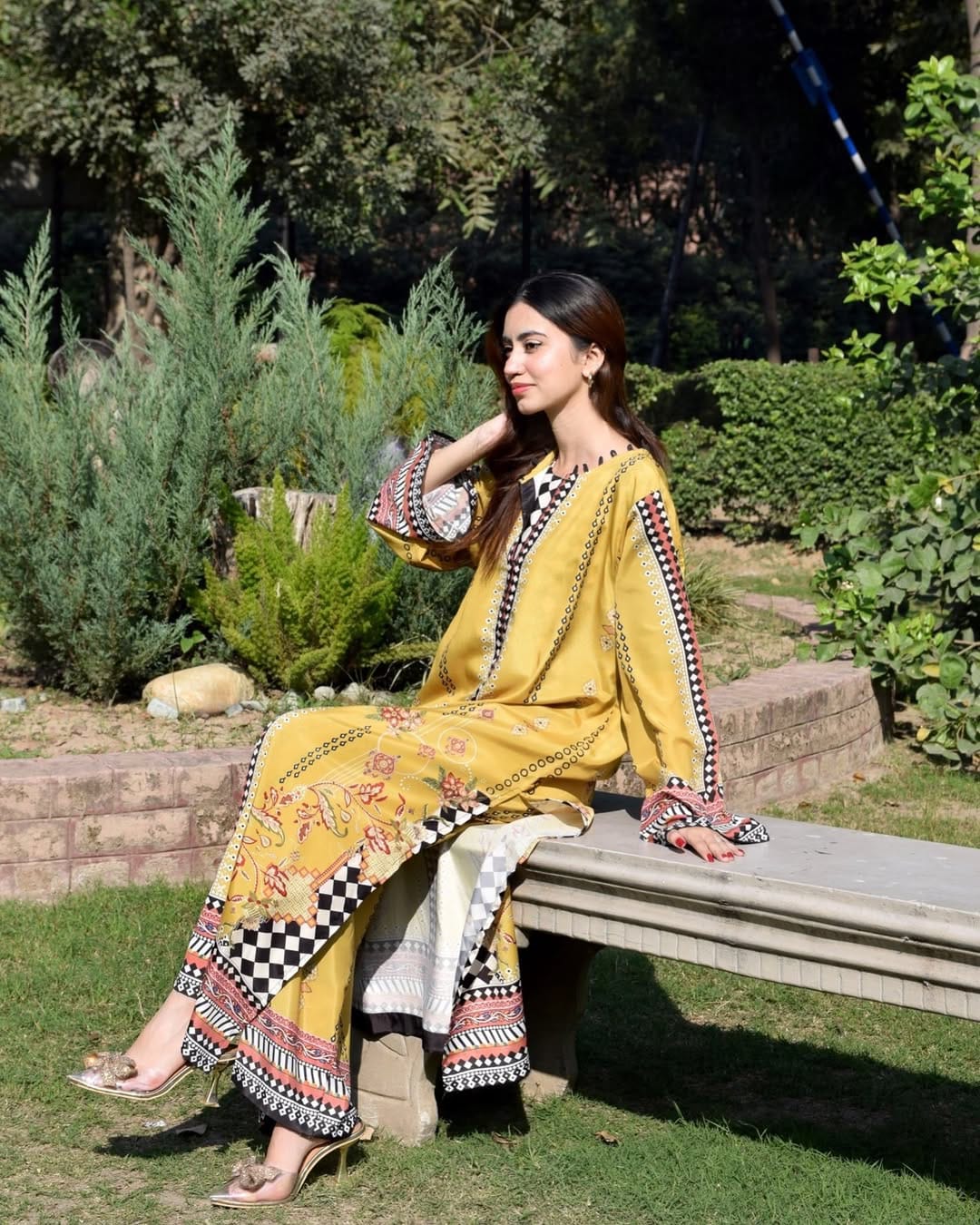 YELLOW BLUSH CO-ORD 2PC STITCHED FOR GIRLS
