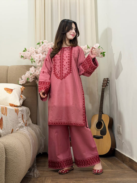 NOORI EMBROIDERY 2PC STITCHED FOR GIRLS