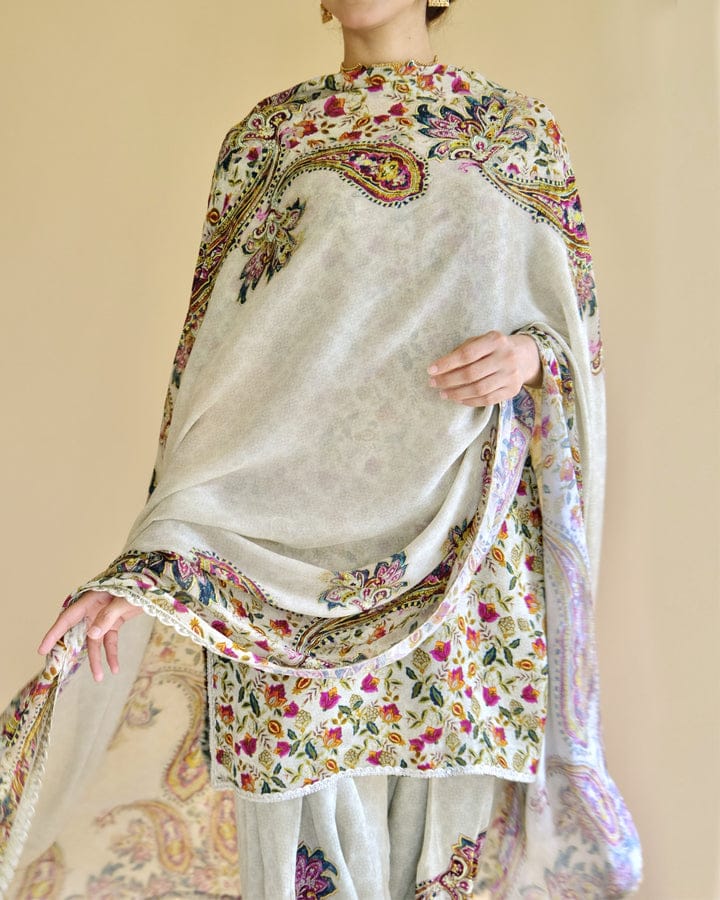 HADIQAA 3PC SUITE STITCHED FOR GIRLS