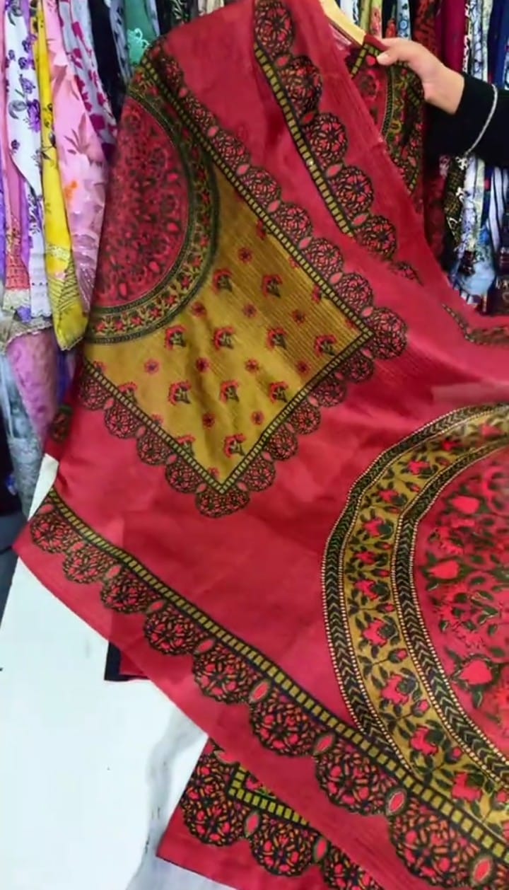 HANA 3PC SUITE STITCHED FOR GIRLS