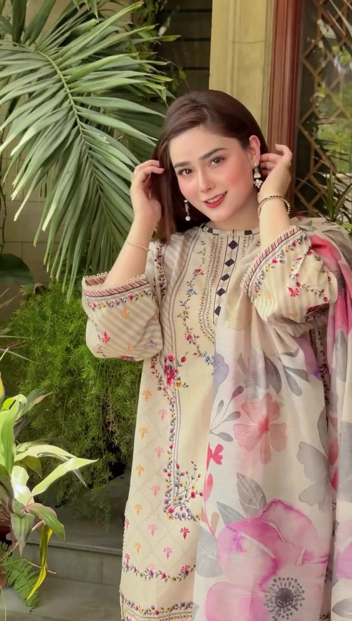 ANNI 3PC SUITE STITCHED FOR GIRLS