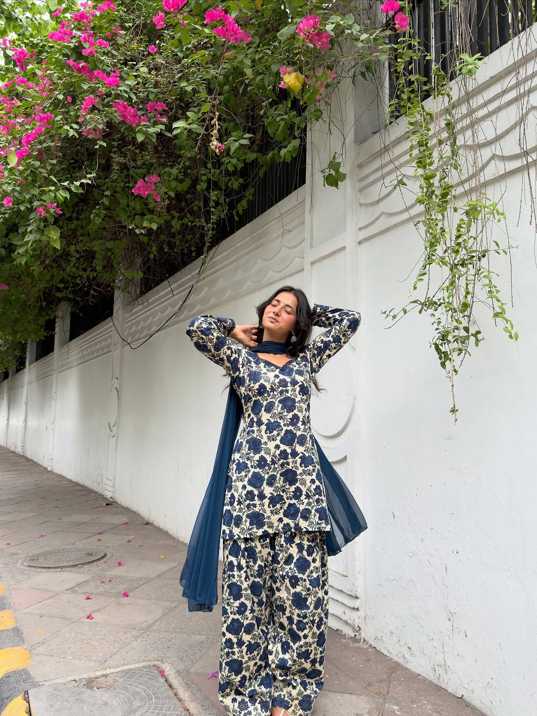HUDA FARSHI CO-ORD SET STITCHED FOR GIRLS