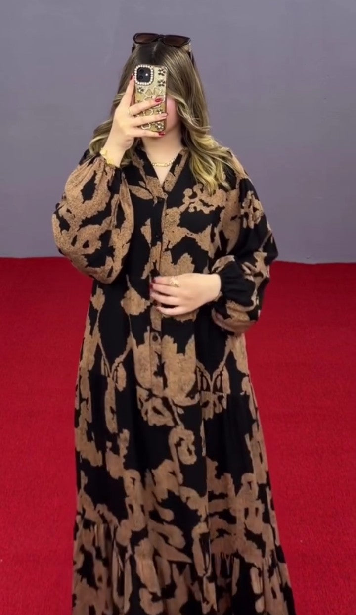 HINA LONG DRESS STITCHED FOR GIRLS
