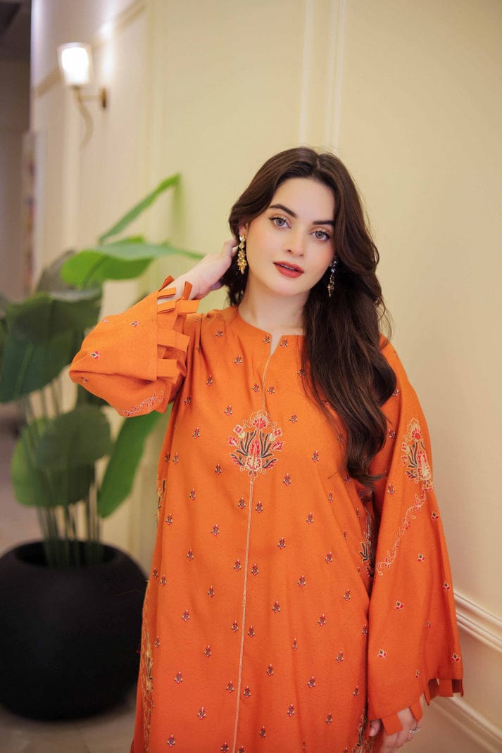 MISHELL FARSHI SHALWAR STITCHED FOR GIRLS